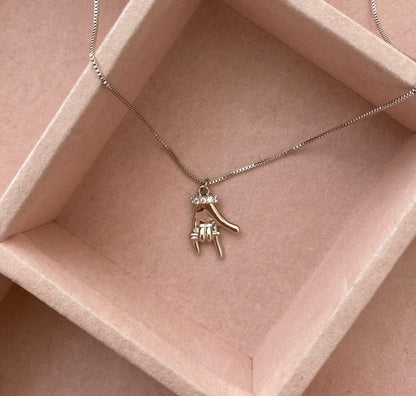 Collar manita rock