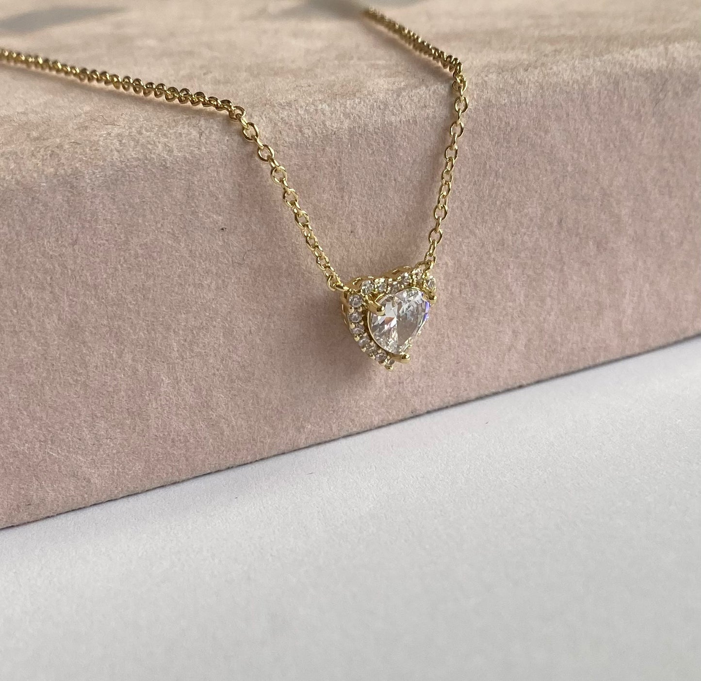 Collar corazón royal