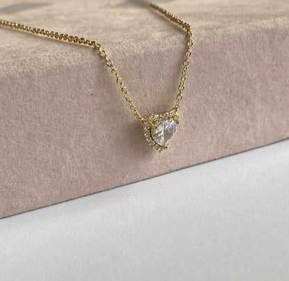 Collar corazón royal