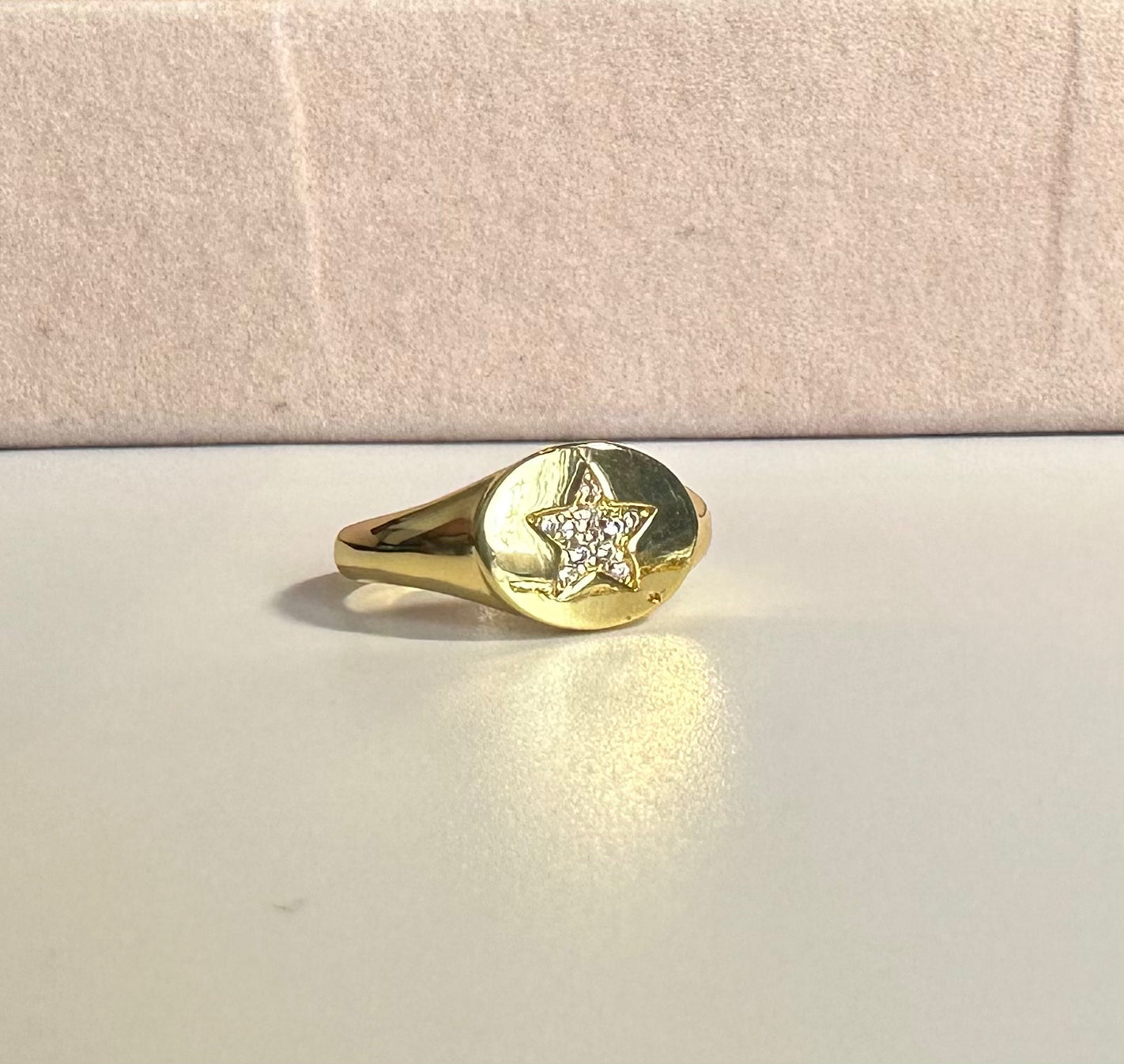 Anillo bold star