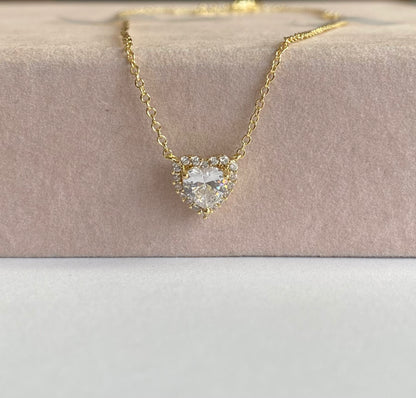 Collar corazón royal