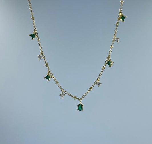 Collar esmeralda