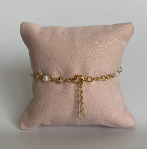 Pulsera Perla ojitos