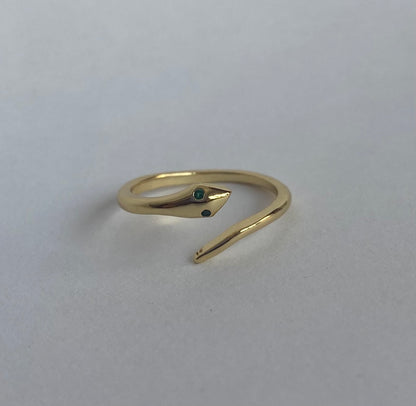 Anillo simple serpiente