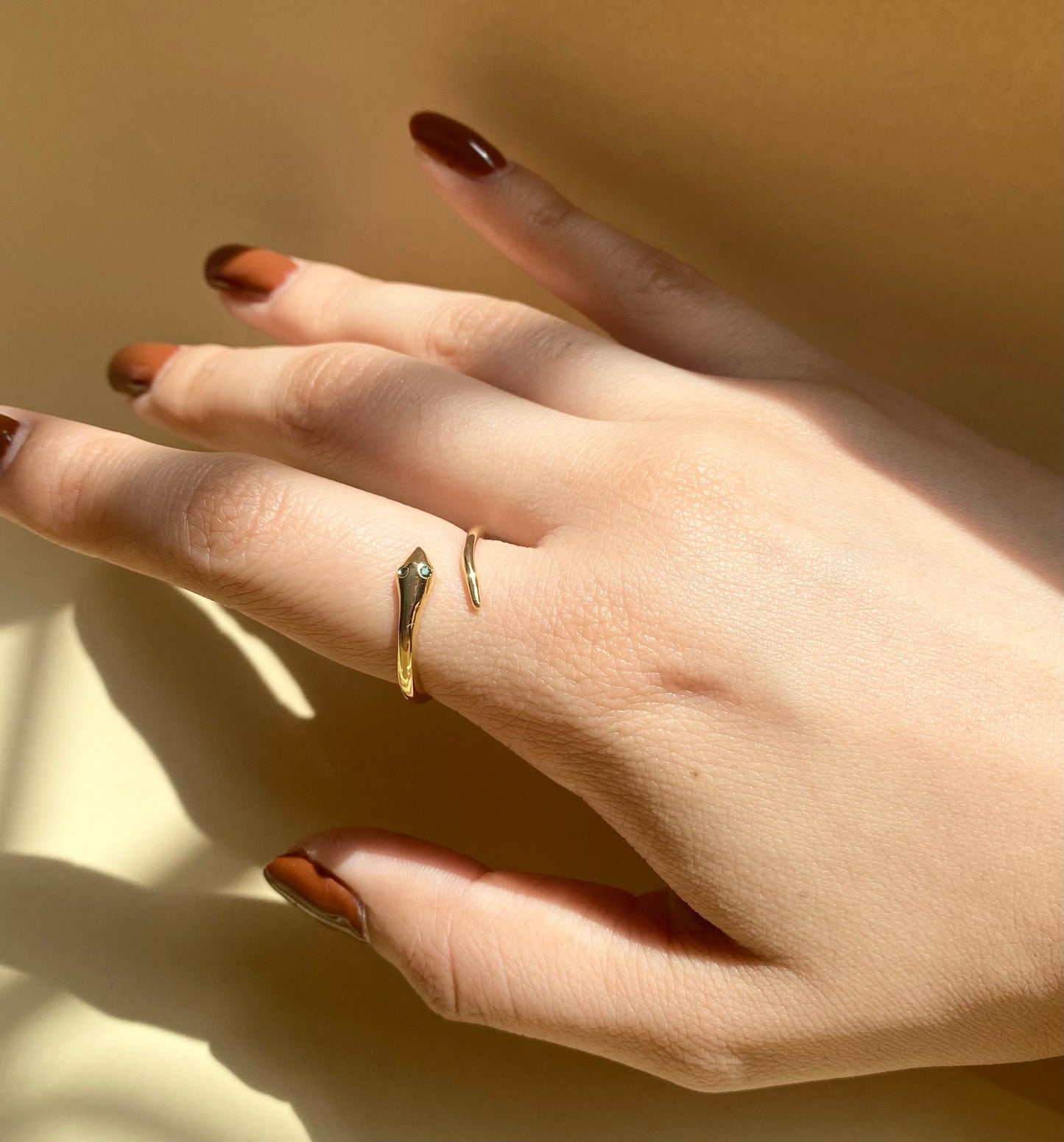 Anillo simple serpiente
