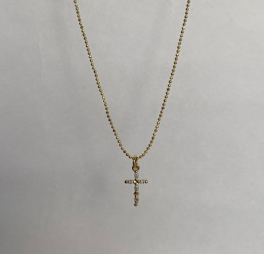 Mini cruz zirconia