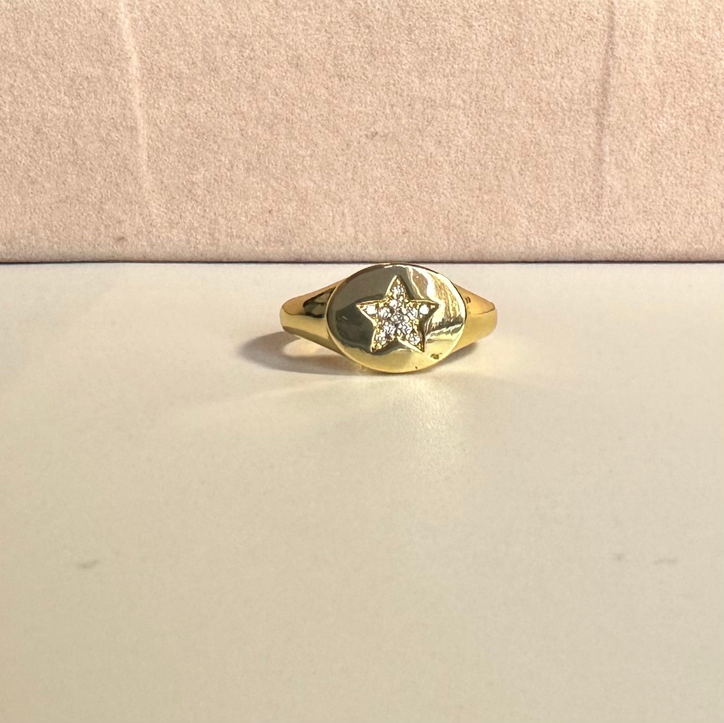 Anillo bold star